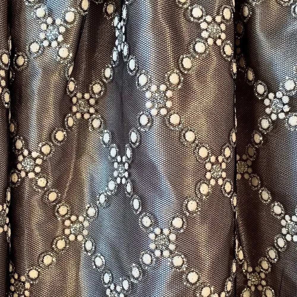 BLACK VELVET & TOOLE SPECIAL OCCASION DRESS S-12